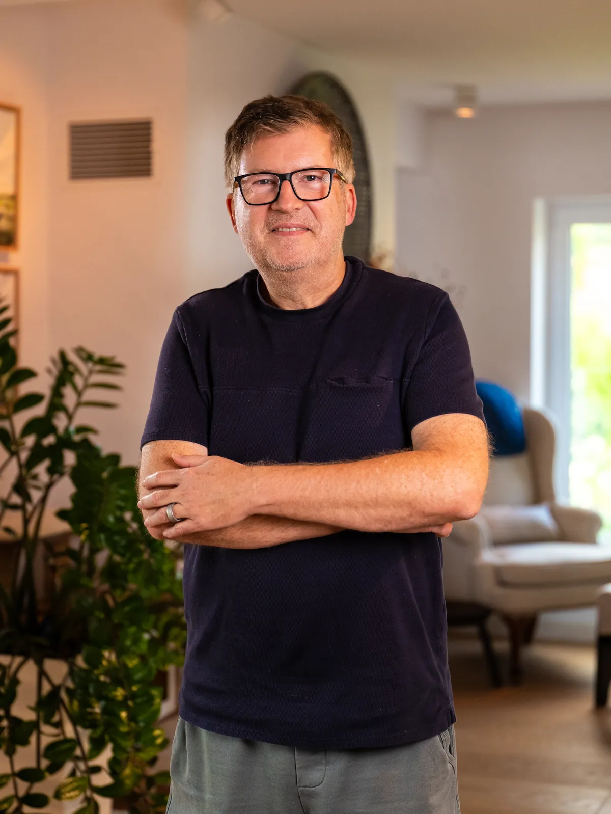 Portrait of Reiner Kraft, co-founder and managing director of EVER